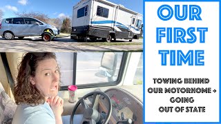 Learn Along With Us: How to Dolly Tow a Car Behind our Motorhome.