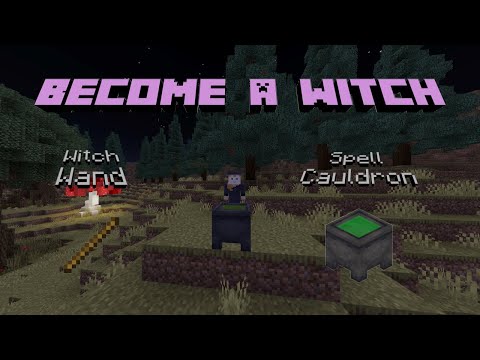 🔮 Ultimate Witch Items using Command Blocks! 🧙‍♂️