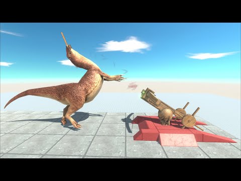 Ballista Throws the units into the Death Box - Animal Revolt Battle Simulator