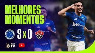 MELHORES MOMENTOS: CRUZEIRO 3 X 0 VITÓRIA | 9ª RODADA DO BRASILEIRÃO
