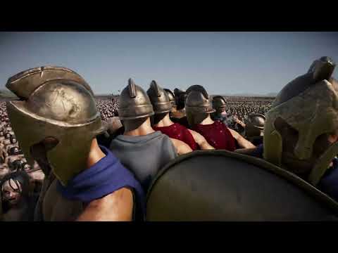 1 Million Zombies Vs 300 000 Spartans With Archers Flanked | UBES 2