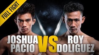 ONE: Full Fight | Joshua Pacio vs. Roy Doliguez | &quot;Passion&quot; Wins By Spinning Back Fist | Nov 2017