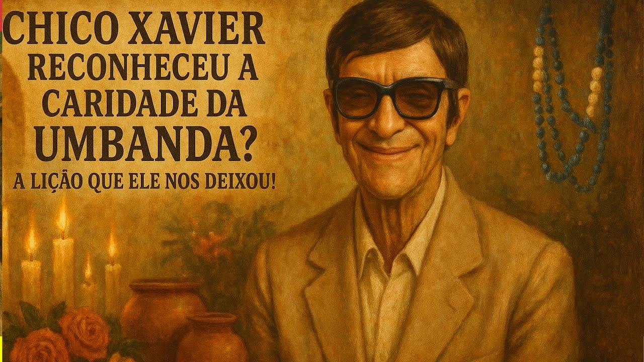 CHICO XAVIER REVELA O SEGREDO DA CARIDADE NA UMBANDA