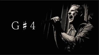 [HD] Corey Taylor Vocal Range (C1 - C#7)