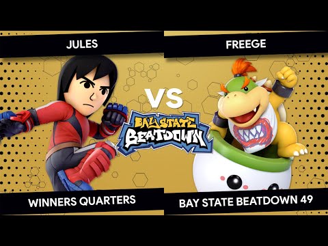 Bay State Beatdown 49 - Jules (Mii Brawler) vs Freege (Lemmy) - Winners Quarters