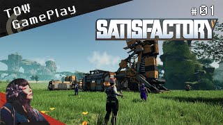 ベルトコンベアのその先へ『Satisfactory』#01 - TOW gameplay