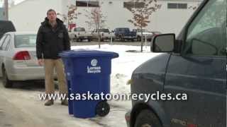 Blue Cart. Green City. Saskatoon's New Recycling Program.