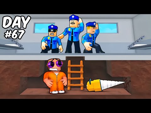 I Dig to Escape (Rooftop Helicopter Escape) | Roblox