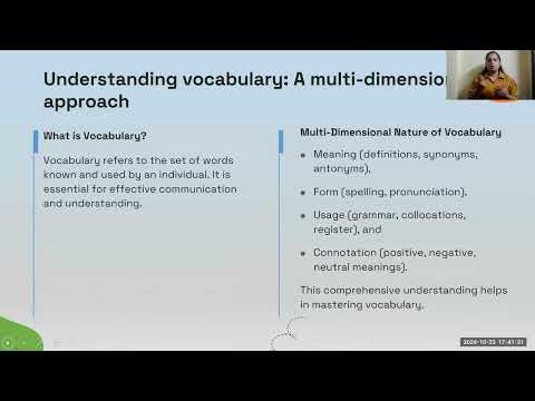 Teacher Connect Workshop: three ways to teach vocabulary in the language classroom