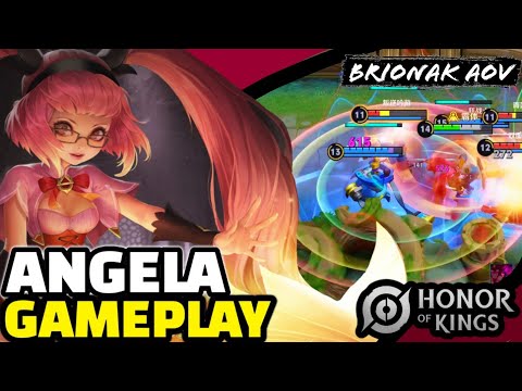 ANGELA GAMEPLAY | HONOR OF KINGS | COMO JOGAR DE ANGELA? | KINGS OF GLORY | HOK | KOG
