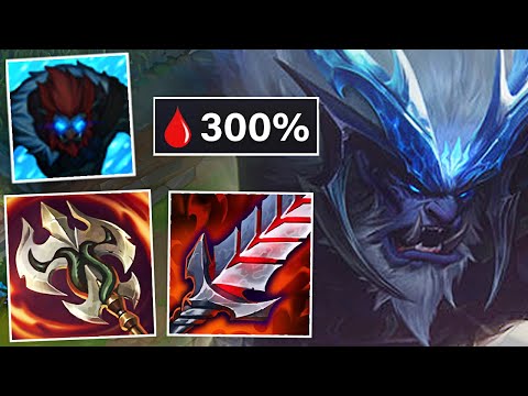 Trundle but every Auto is 300% of my health bar
