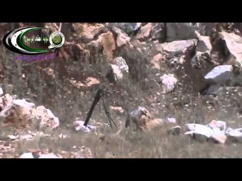 استهداف  قوات النظام بقذائف الهاون من قبل لواء أحرار الجبل الوسطاني في عين الحمرا  في محافظة إدلب