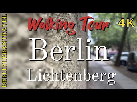 Berlin - Lichtenberg | Germany 4K 🇩🇪 Walking Tour