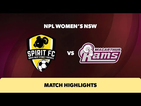 NPL Women's NSW Round 18 Highlights – NWS Spirit v Macarthur Rams