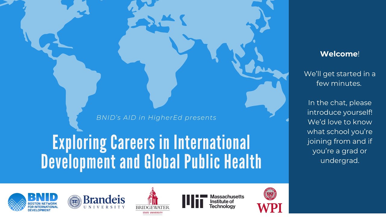 Exploring Careers in International Development - Foreign Aid Freeze and USAID Shutdown