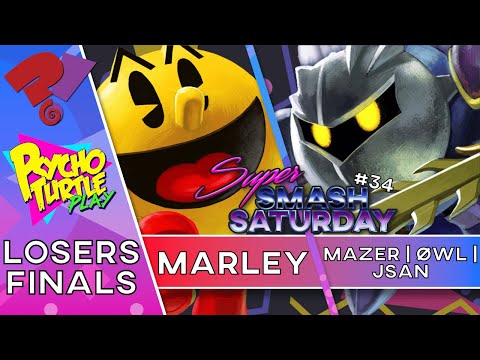 Super Smash Saturday! #34 - Marley vs Mazer/ØWL | Jsan / Losers Finals