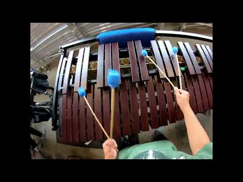 POW Percussion 2023 Asylum Marimba Cam - Jaren Ballon