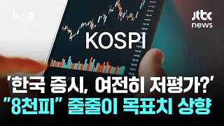 8천피 가능 글로벌 투자은행 목표치 또 올렸다, 가능성은? / JTBC 뉴스룸