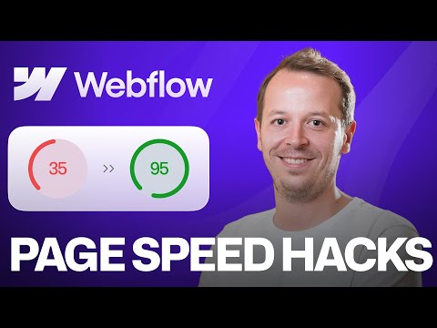Improve Webflow Page Speed [10 Speed Hacks]