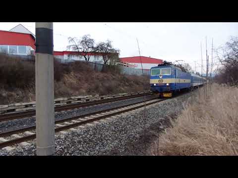 ČD 362.130 - R 608 Bílina - Železniční přejezd Karlovy Vary - 21.2.2015