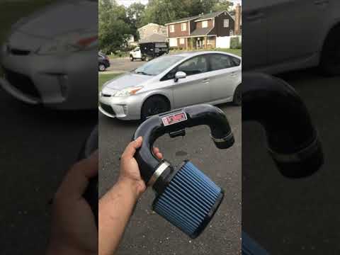 GEN 3 PRIUS INTAKE SOUND BEFORE & AFTER PERFORMANCE INJEN INTAKE
