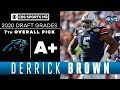 The Carolina Panthers add a FORCE in DERRICK BROWN with the seventh pick | 2020 NFL Draft
