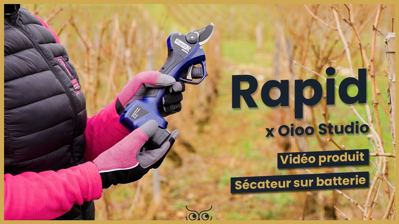 Sécateur électrique pour les vignes