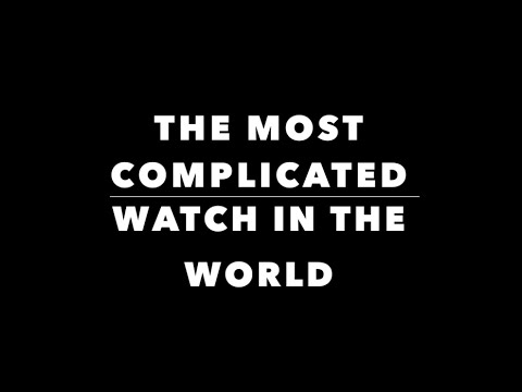 The Most Complicated Watch in the World Franck Muller Aeternitas Mega 4