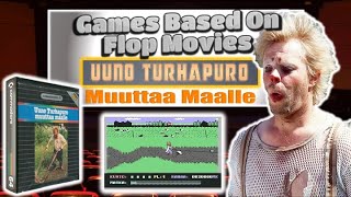 Uuno Turhapuro Muutta Maalle 🇫🇮 | C64 | 🎮 Games Based On Flop Movies 🎞️ 2️⃣8️⃣