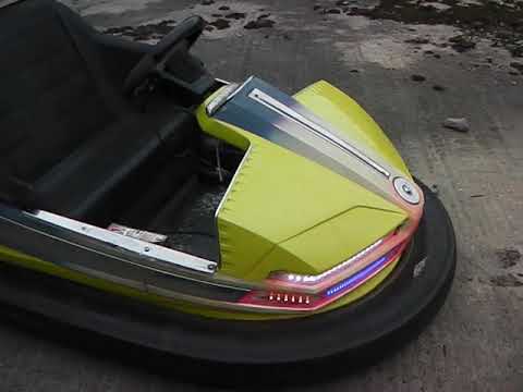 1980s Reverchon Dodgem Bumper car . Based on mobility scooter