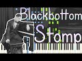 Jelly Roll Morton - Black Bottom Stomp 1926 (Fast Solo Classic Jazz Piano Synthesia)