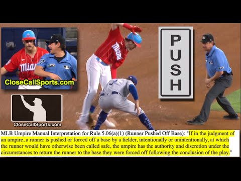 Ejection 147 - Dispute of Whether Fielder Pushed Runner Off 2nd Base Spurs Brian Anderson's Exit