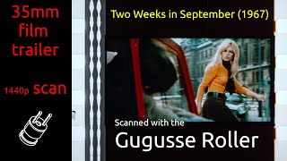 Two Weeks in September (1967) 35mm film trailer, flat hard matte, 1440p