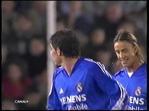 Racing de Santander: 2 - Real Madrid: 3 (Jornada: 16 - 2004/05)