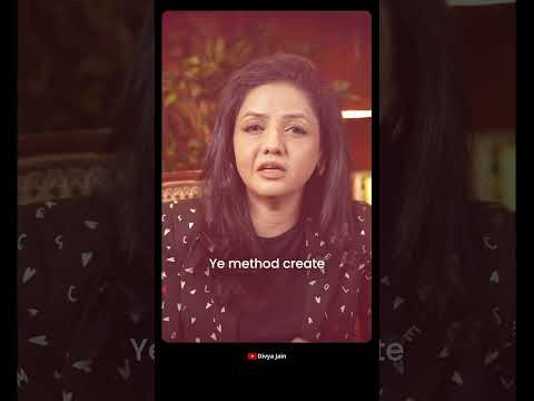 TOP Performers Use THIS TECHNIQUE to Perform Better! | Divya Jain #shorts