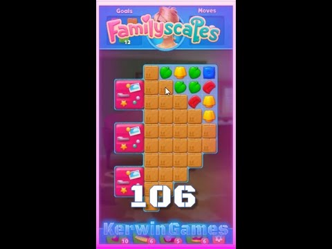 Familyscapes The Series Level 106 - No Boosters Gameplay