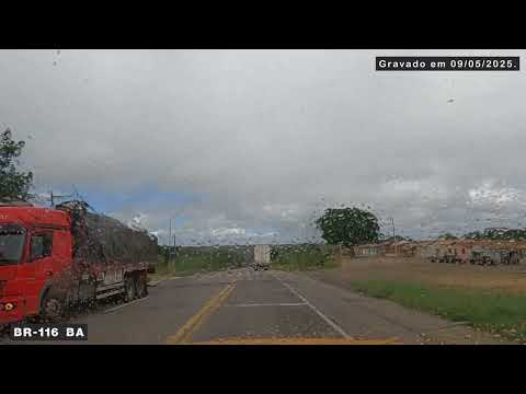 Cândido Sales-BA_BR-116. Gravado em 09/05/2025.