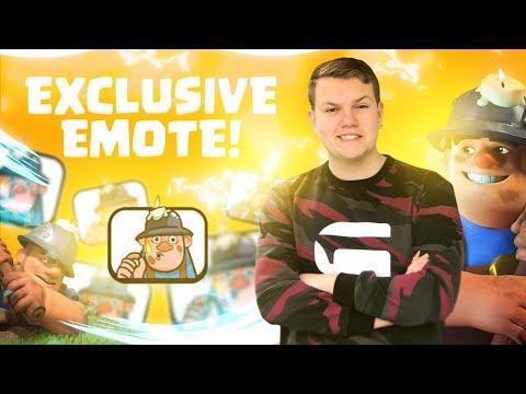 EXCLUSIVE EMOTE! Miner Draft Challenge Tips & Tricks - Clash Royale