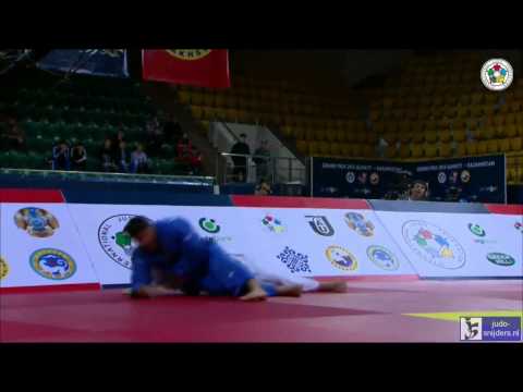 Judo 2013 Grand Prix Almaty: Dovgan (RUS) - Ustopiriyon (TJK) [-90kg] bronze