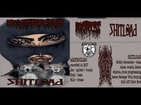 Agathocles  / Shitload  - Split ‎(CDr, Album, Ltd) ( Mincecore / Noisecore Olivia Records 2022)