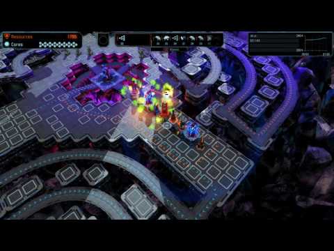 Defense Grid 2 - Mission 20 - Backslash - Super Grinder - Normal - Gold