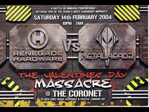 Loxy LIVE @ Renegade Hardware - The Valentines Day Massacre, The Coronet - London 14.02.2004