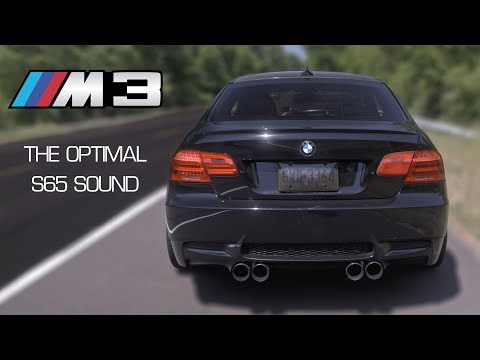 E92 M3 Full Titanium Exhaust Sound Demonstration
