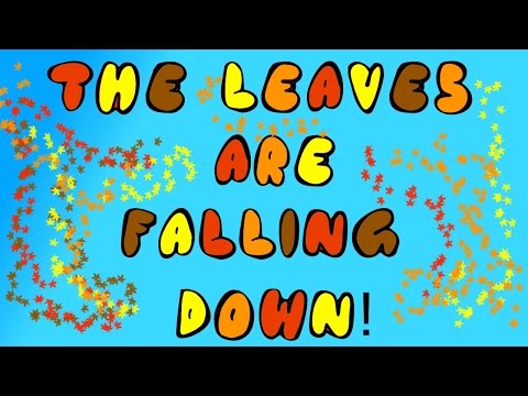 CHILDREN'S AUTUMN SONG | LEAVES ARE FALLING DOWN | SEASONS | Dj Kids - The Leaves are Falling Down