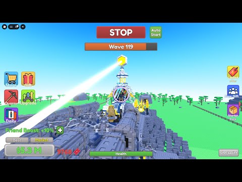 Sanctifier is OP in Castle Defender