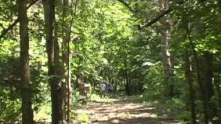 preview picture of video 'Thomas Park Disc Golf hole #9 & 10  Deep Woods  Salina, Kansas'