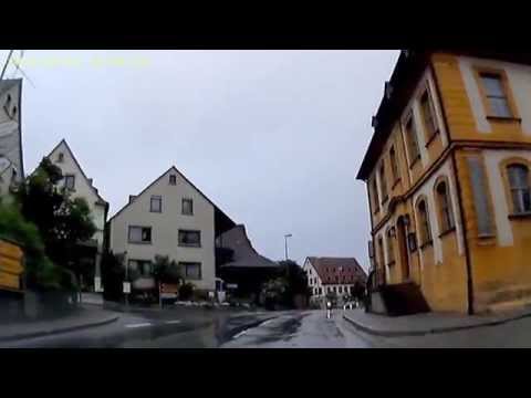 D: Baunach. Landkreis Bamberg. Ortsdurchfahrt B279 Richtung Ebern. Mai 2014