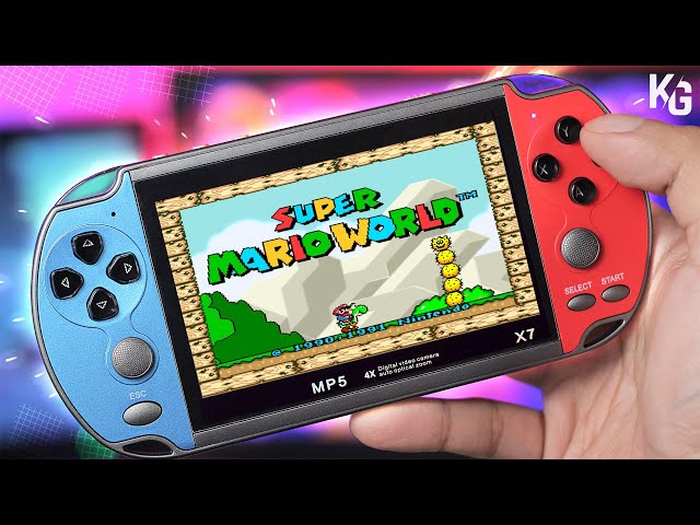 Vídeo relacionado con Hasaller Consola de juegos portátil retro HD para Nintendo Switch con WiFi multijugador, compatible con más de 65000 juegos, pantalla integrada de 4.3 pulgadas, joystick portátil, dispositivo de juego