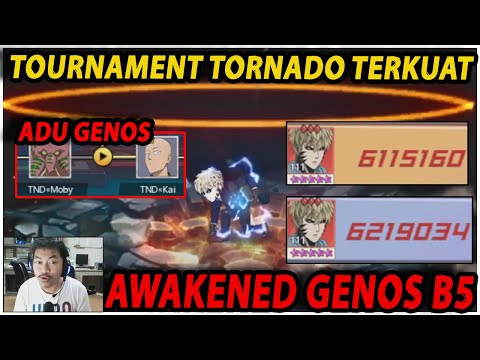 🔥🔥AWAKENED GENOS B5 TERKUAT DI GUILD TORNADO [Moby Vs Kai]  - ONE PUNCH MAN:The Strongest