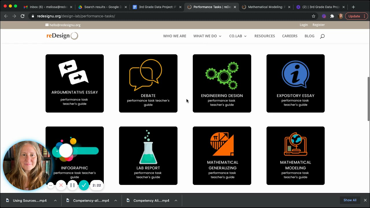 PSCG Competency Implementation: Using Competencies to Design Performance Tasks